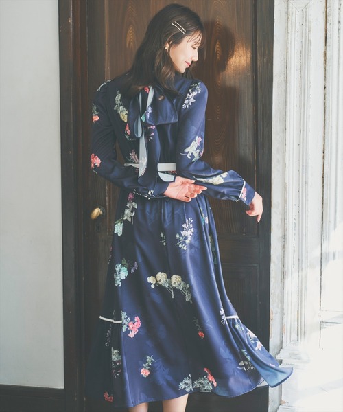 アンドクチュール ワンピース AND COUTURE（アンドクチュール） ワンピース クラシックフラワー