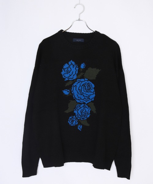 「WESTSEA」 長袖ニット L オフホワイト メンズ_画像7