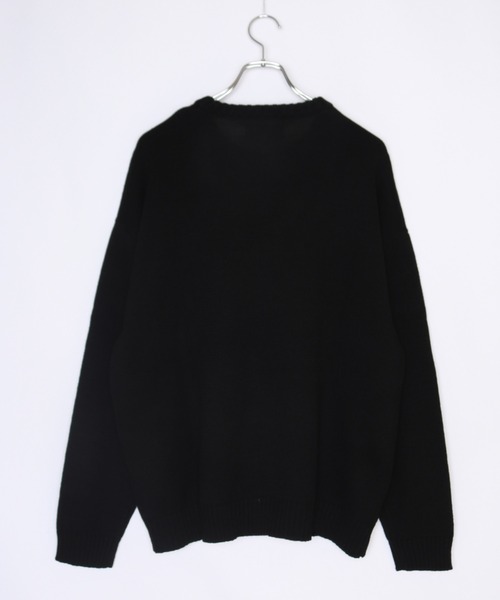 「WESTSEA」 長袖ニット L オフホワイト メンズ_画像8