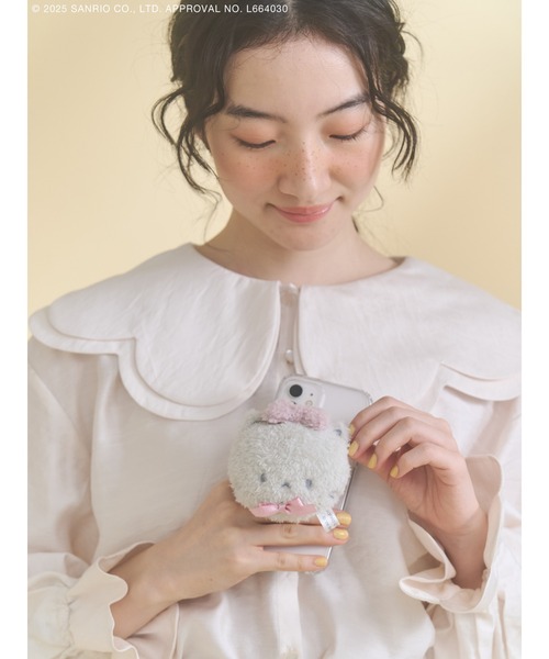 sanrio（サンリオ） もこもこニャニィニュニェニョンスマホグリップ