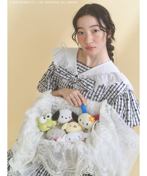 sanrio（サンリオ） もこもこニャニィニュニェニョンスマホグリップ