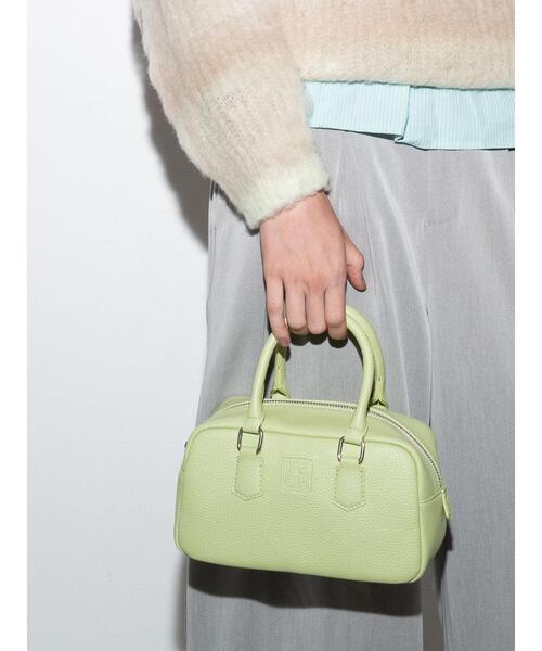 Te chichi（テチチ） ハンドバッグ エンボスロゴミニボストンバッグ