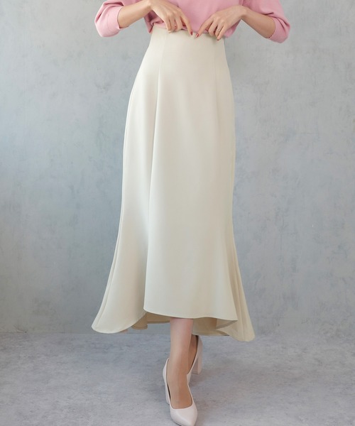「CENEA」 スカート LARGE アイボリー レディース_画像8