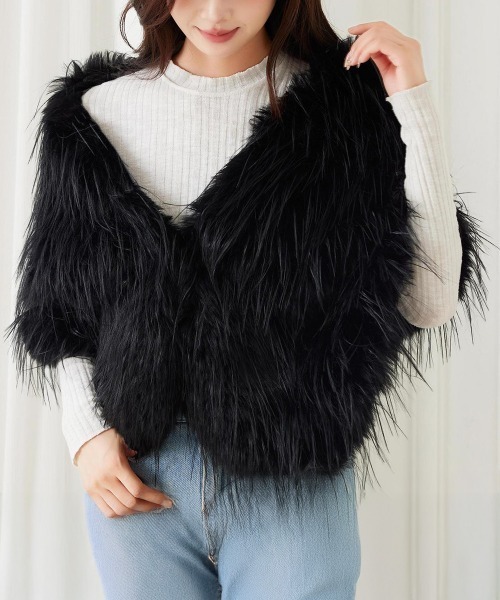 「Miniministore」 ストール FREE ホワイト レディース_画像2