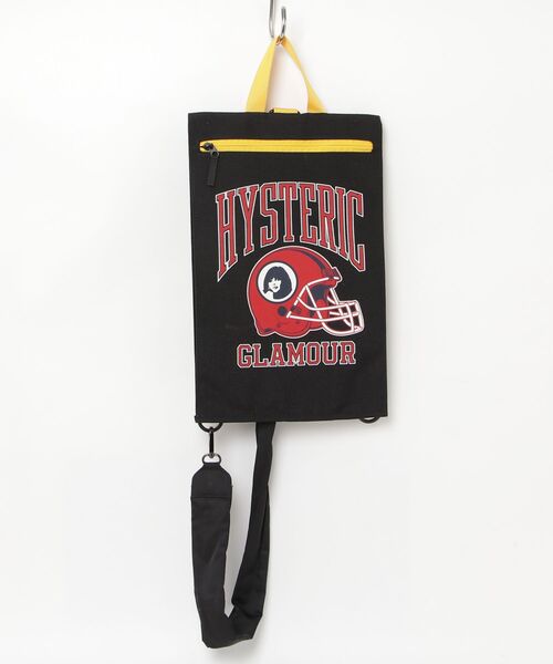 希少　HYSTERIC GLAMOUR ヒストリックグラマー バッグ ブラック HYSTERIC GLAMOUR（ヒステリックグラマー） 2WAYバッグ - ブラック
