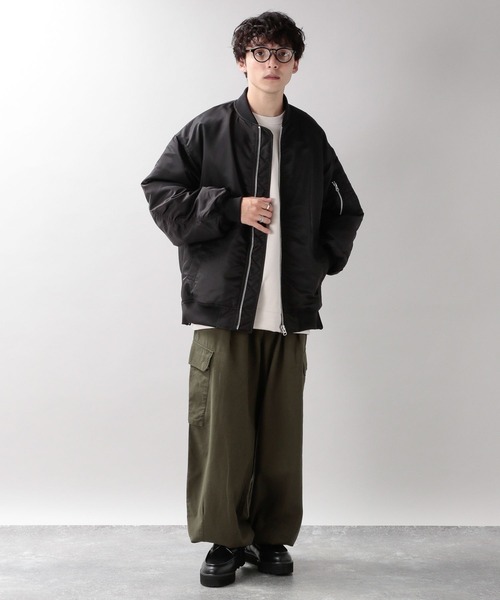 「RAGEBLUE」 ブルゾン MEDIUM ブラック メンズ_画像3