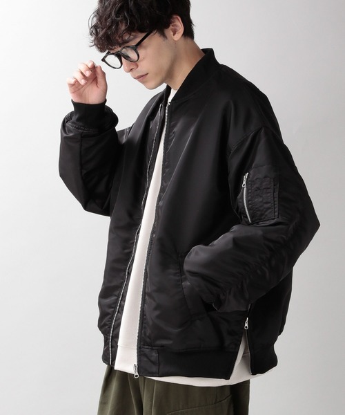 「RAGEBLUE」 ブルゾン MEDIUM ブラック メンズ_画像4