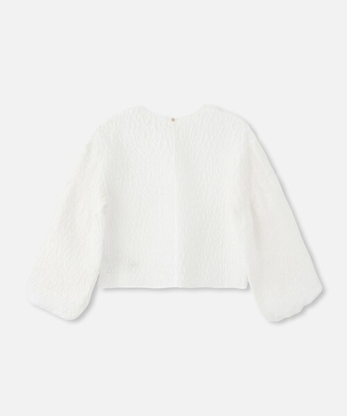 「allureville」 長袖ブラウス 2 ホワイト レディース_画像2