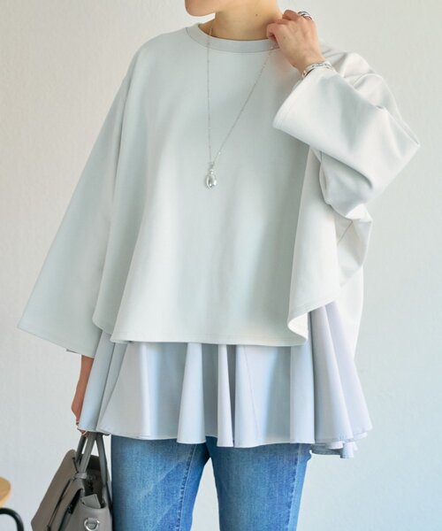 BEARDSLEY（ビアズリー） tシャツ フレアコンビトレーナー レディース