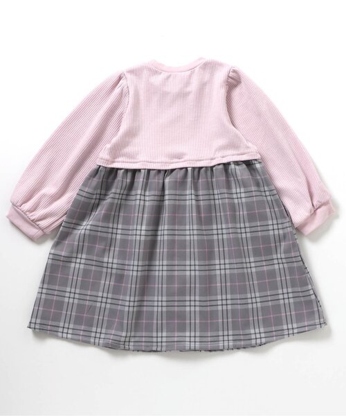 「apres les cours」 「KIDS」ドッキングワンピース 140 ピンク キッズ_画像8