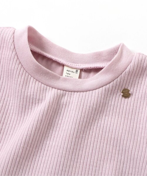 「apres les cours」 「KIDS」ドッキングワンピース 140 ピンク キッズ_画像9