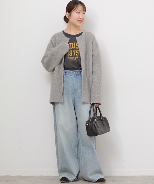 JOURNAL STANDARD relume」 ニットカーディガン FREE グレー レディース