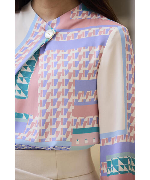 「PINKY&DIANNE」 長袖ブラウス 38 ブラック系その他 レディース_画像9