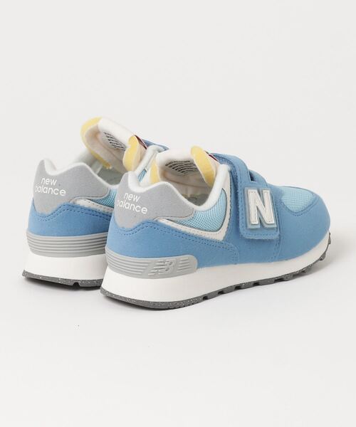 「New Balance」 「KIDS」ローカットスニーカー 18.0cm ブルー キッズ_画像2