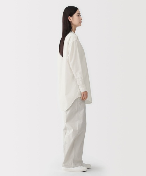 MUJI Labo チュニック 「MUJI Labo」婦人 ポプリンリラックスフィット