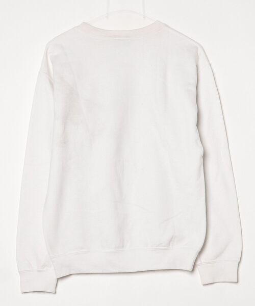 「UCLA」 スウェットカットソー S ホワイト レディース_画像2