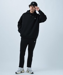 「BAYFLOW」 プルオーバーパーカー MEDIUM ブラック メンズの画像4