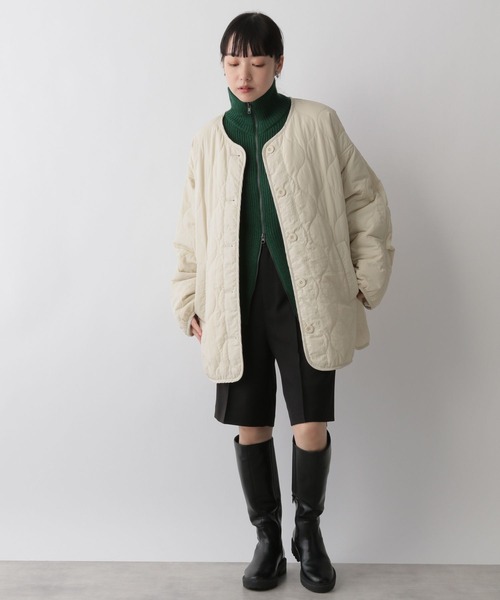 「LOWRYS FARM」 ニットカーディガン FREE アイボリー レディース_画像3