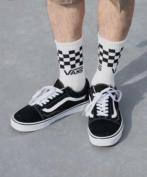 VANS（ヴァンズ） 靴下 クラシックチェック クルー3Pセットソックス
