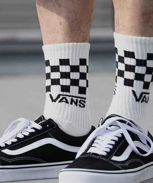 VANS（ヴァンズ） 靴下 クラシックチェック クルー3Pセットソックス