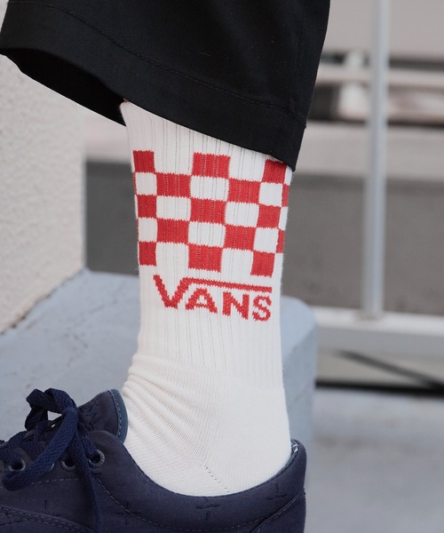 VANS（ヴァンズ） 靴下 クラシックチェック クルー3Pセットソックス