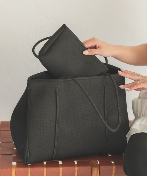 「DONOBAN」 トートバッグ ONESIZE ピンクベージュ レディース_画像3