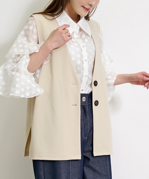 Belta attrice（ベルタアトリーチェ） ベスト ジレ 「人気の