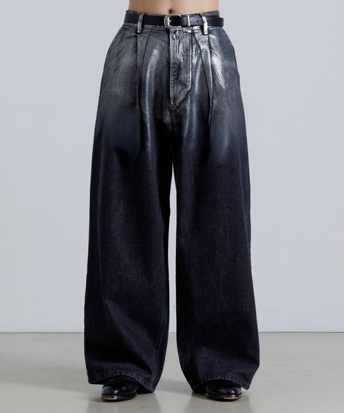 SINSS デニムパンツ MEDIUM ブラック メンズ : ZOZOTOWN Yahoo!店 