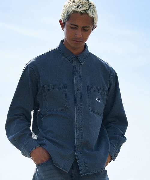 Quiksilver（クイックシルバー） シャツ メンズ DENIM WASH SH 長袖