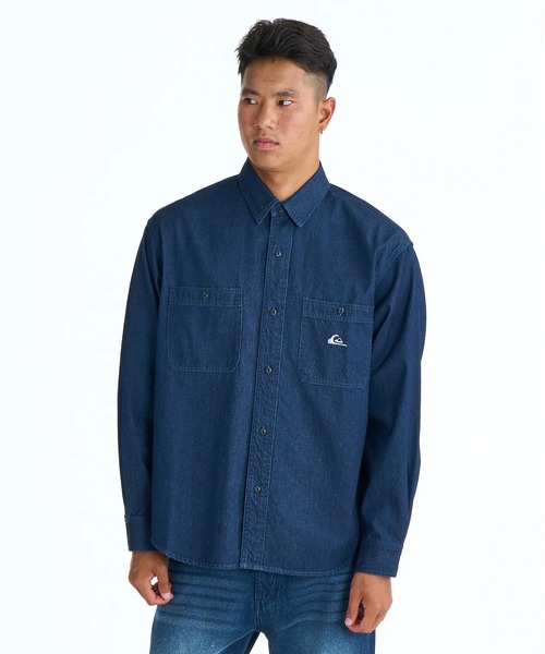 Quiksilver（クイックシルバー） シャツ メンズ DENIM WASH SH 長袖