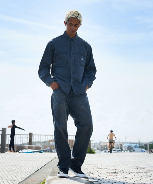 Quiksilver（クイックシルバー） シャツ メンズ DENIM WASH SH 長袖