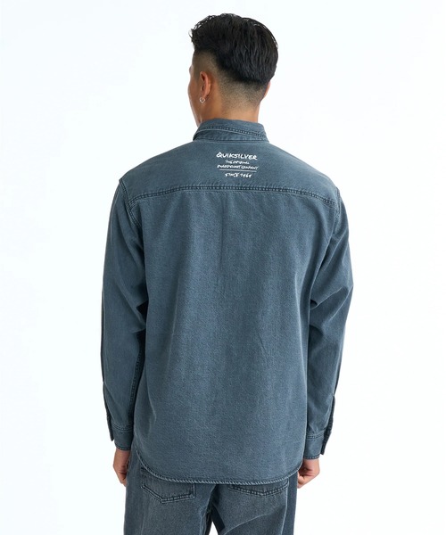 Quiksilver（クイックシルバー） シャツ メンズ DENIM WASH SH 長袖