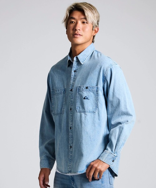 Quiksilver（クイックシルバー） シャツ メンズ DENIM WASH SH 長袖
