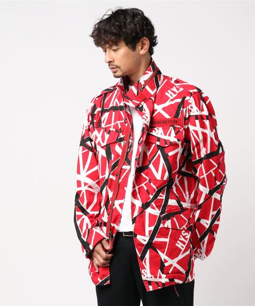 「HYSTERIC GLAMOUR」 ブルゾン LARGE グリーン メンズの画像