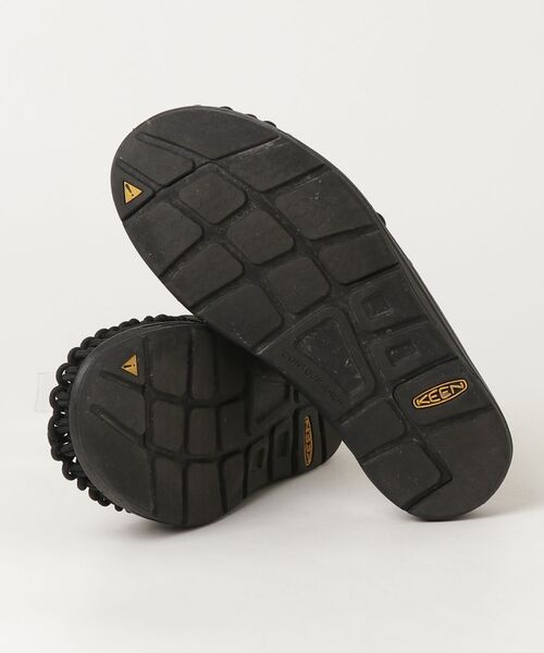 KEEN（キーン） フラットサンダル 24.5cm ブラック レディース