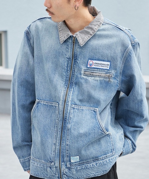 Liberaiders(リベレイダース) カバーオール DENIM WORK JACKET Liberaiders(リベレイダース) カバーオール DENIM WORK JACKET