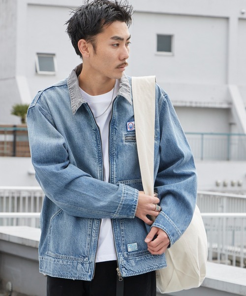 【新品】LIBERAIDERS デニムジャケット SMALL Liberaiders（リベレイダース） カバーオール DENIM WORK JACKET