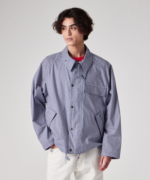ポールスミス 千鳥格子柄　ブルゾン　ジャケット　日本製　M Paul Smith（ポール・スミス） コート ジャケット Paul Smith Loves