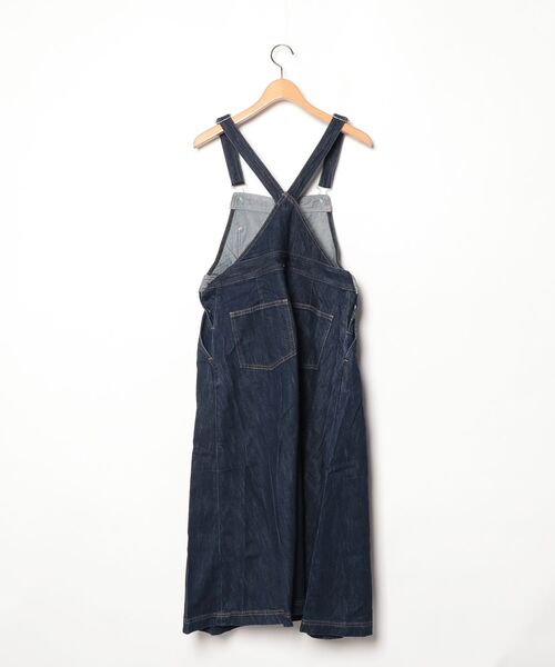 「coen」 サロペットスカート MEDIUM ブルー レディース