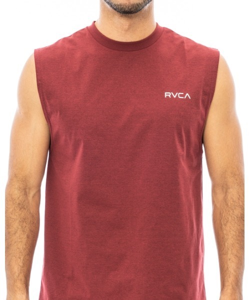 「RVCA」 ノースリーブトップス X-LARGE ブラックミックス メンズ_画像2
