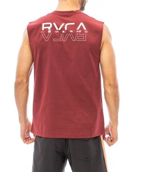 「RVCA」 ノースリーブトップス X-LARGE ブラックミックス メンズ_画像5