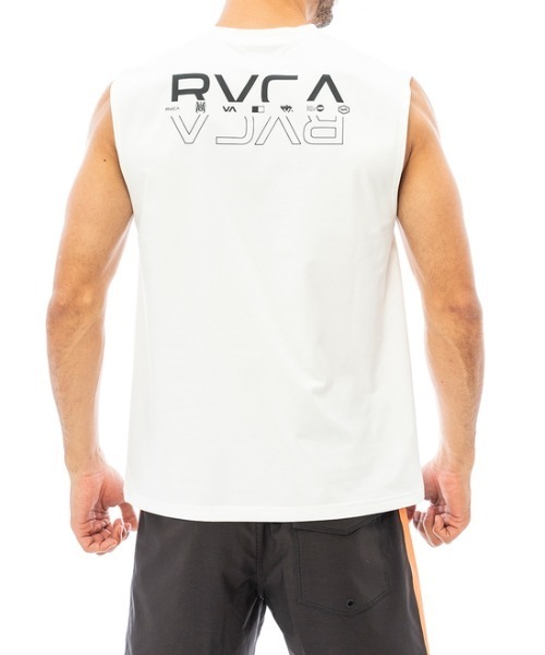 「RVCA」 ノースリーブトップス X-LARGE ブラックミックス メンズ_画像7