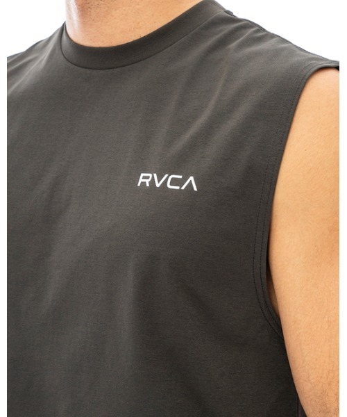 「RVCA」 ノースリーブトップス X-LARGE ブラックミックス メンズ_画像8
