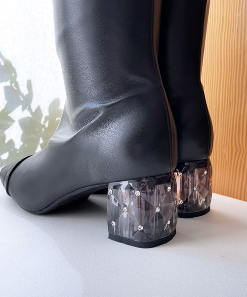 「Bridget Birkin」 ブーツ S ブラック レディース_画像2
