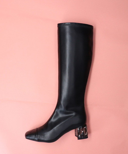 「Bridget Birkin」 ブーツ S ブラック レディース_画像6