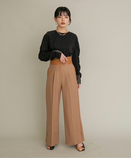 「Eimee Law」 長袖カットソー 38 ブラック レディース_画像7
