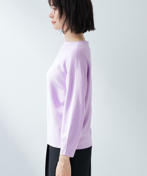 INDIVI★新品未使用タグ付き★レディース　セーター　ニット　格安 INDIVI（インディヴィ） ニット セーター 「洗える／無縫製