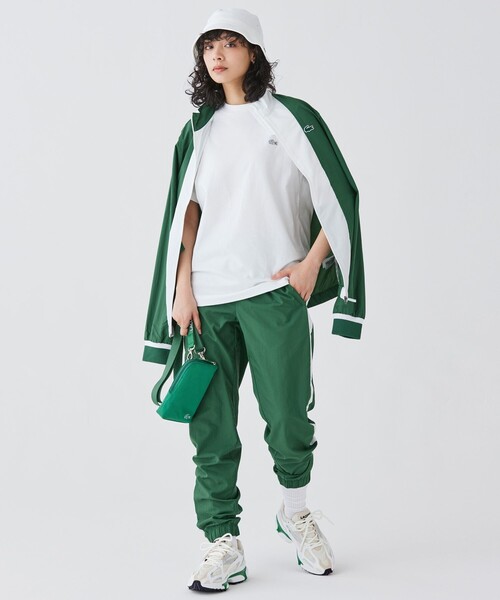 「LACOSTE」 半袖Tシャツ 2 ホワイト メンズ_画像6