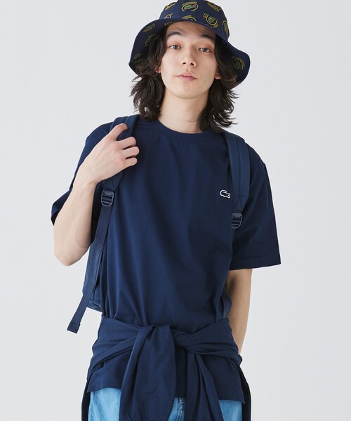 「LACOSTE」 半袖Tシャツ 2 ホワイト メンズ_画像9