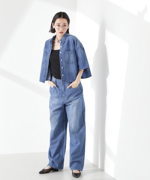 「Healthy denim」 デニムパンツ 25 ブルー レディースの画像